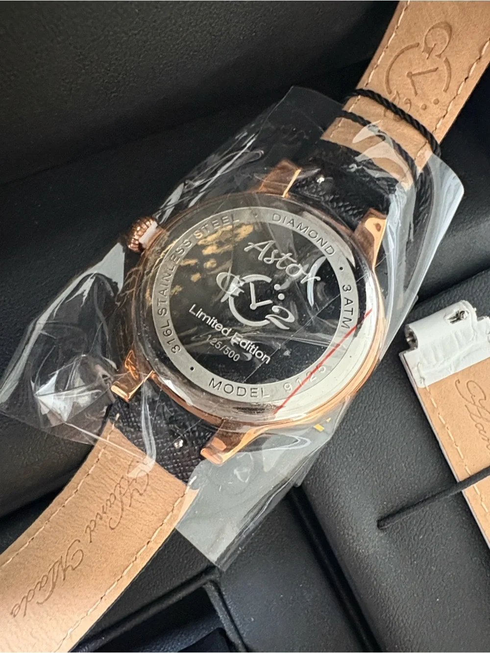 GV2 by Gevril Astor Diamond Watch 9125 Factory Sealed Limited Edition 125/500